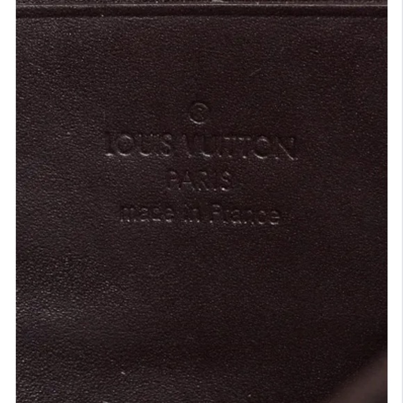 Louis Vuitton Amarante Monogram Vernis Bel Air Pochette Bag - Picture 14 of 15